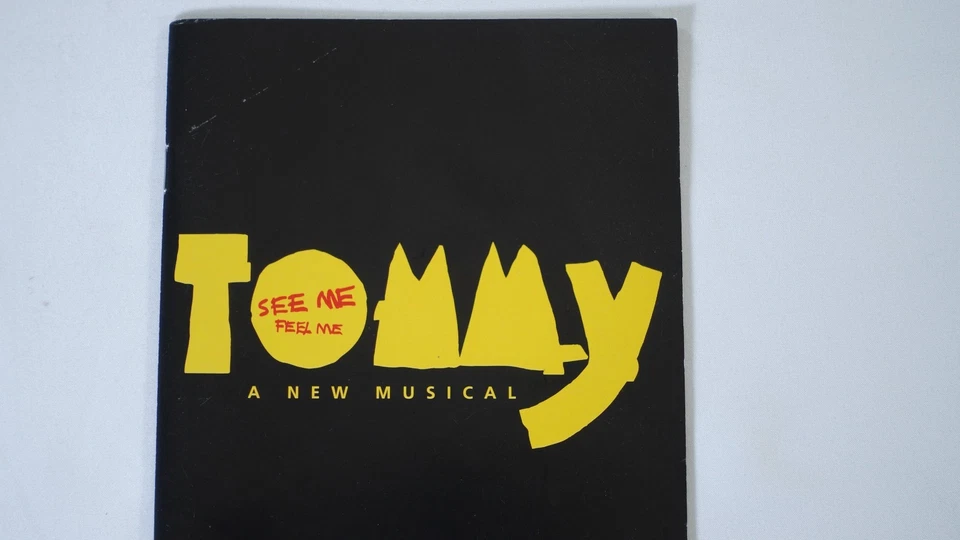 Libro del programa de teatro The Who's Tommy Musical 1996 firmado por Pete Townsend Kim Wilde Foto 4 de 4