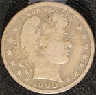 1900 O New Orleans Mint Barber Quarter