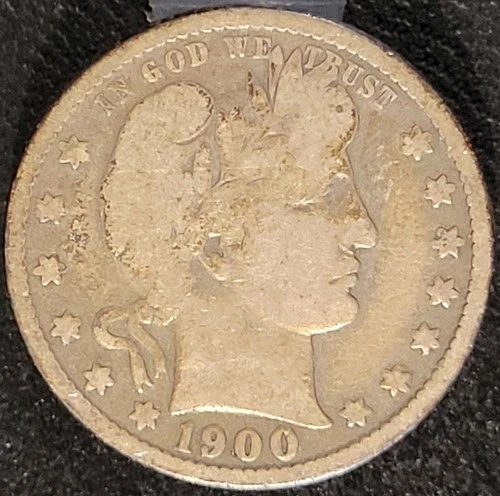1900 O New Orleans Mint Barber Quarter