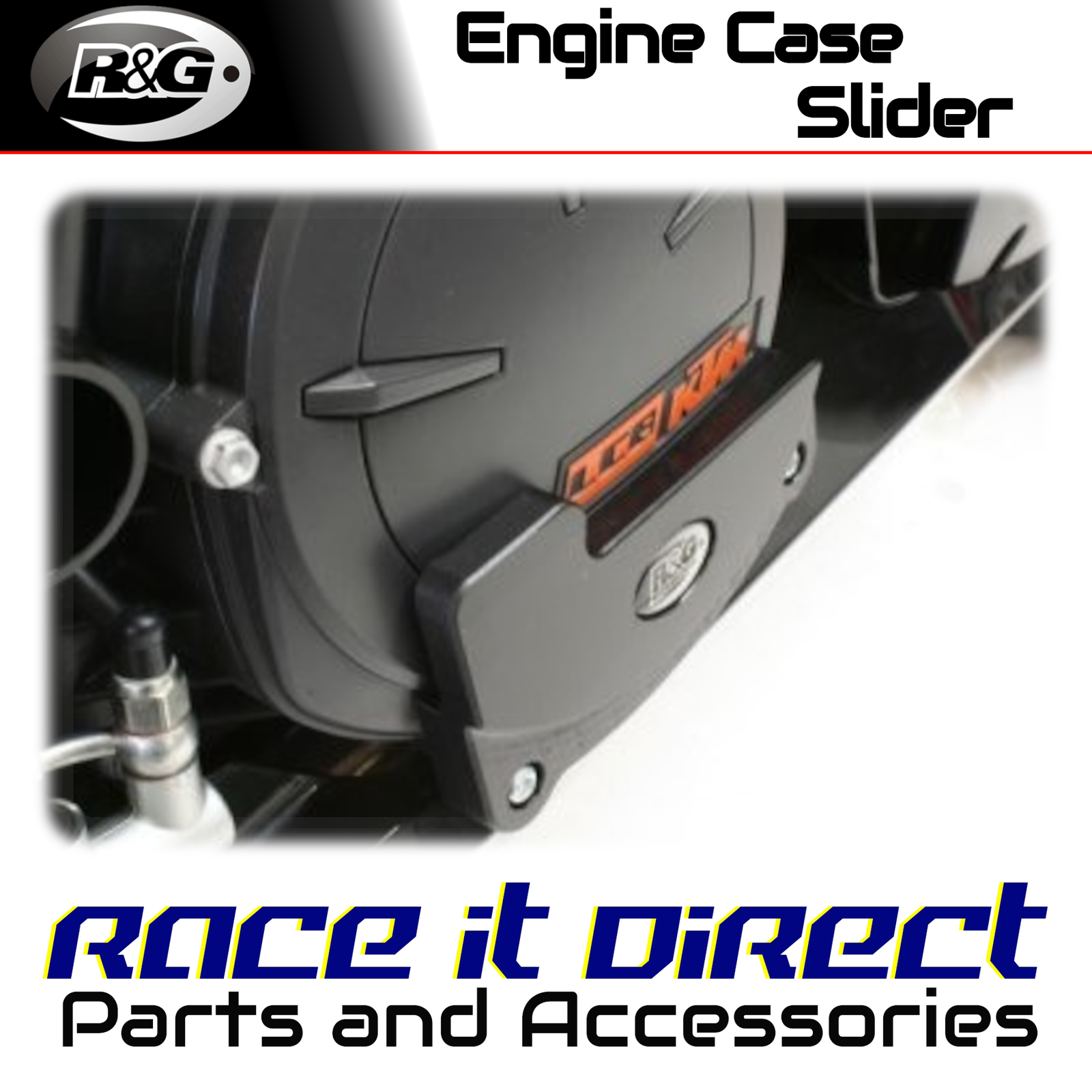 R&G - ECS0034BK - Engine Case Sliders