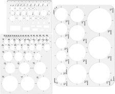 Circle Template Circle round Stencil Templates for Drafting for Office and Schoo