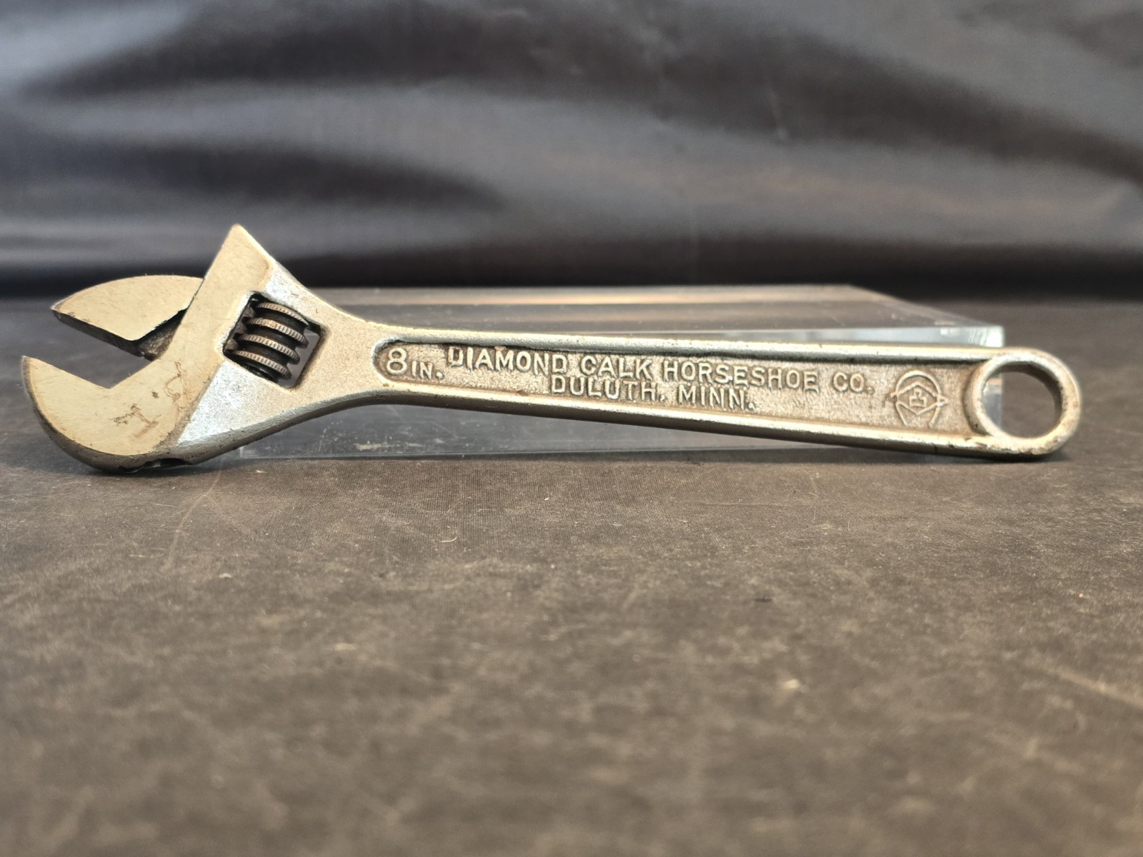 Vintage Diamond Calk Horseshoe  Diamalloy 8 Inch Adjustable Wrench Made In USA