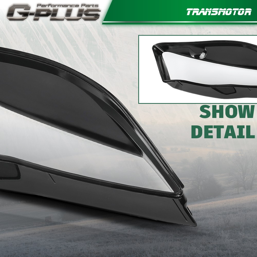 Audi R8 2007-2015 LEFT, RIGHT Headlight lens