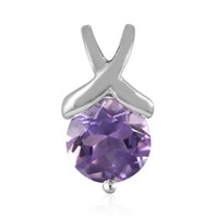 Cavill Amethyst AnhäNger 0,95Ct Rund 925 Silber Violett Damen Schmuck