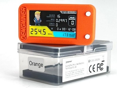 NerdMiner V2 Pro 250KH/s T-Display S3 Bitcoin Solo Lottery Miner - Low Power