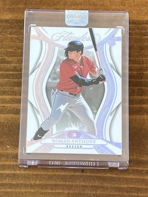 #19/25 Roman Anthony 2025 Panini Flawless Rookie (Boston Red Sox) w/ Diamond