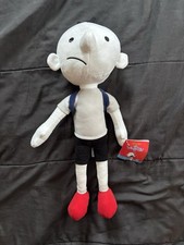 Kohl's Cares Greg Heffley Diario de un niño débil libro peluche 18" personaje muñeca nueva con etiquetas