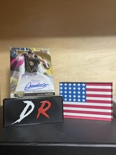 Andres Munoz, 2020 Bowmans Best, Gold Refractor Auto #40/50, SD Padres, #B20-AMU