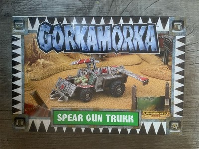 Warhammer 40k Gorkamorka Ork Spear Gun Trukk Box Sealed OOP Mint