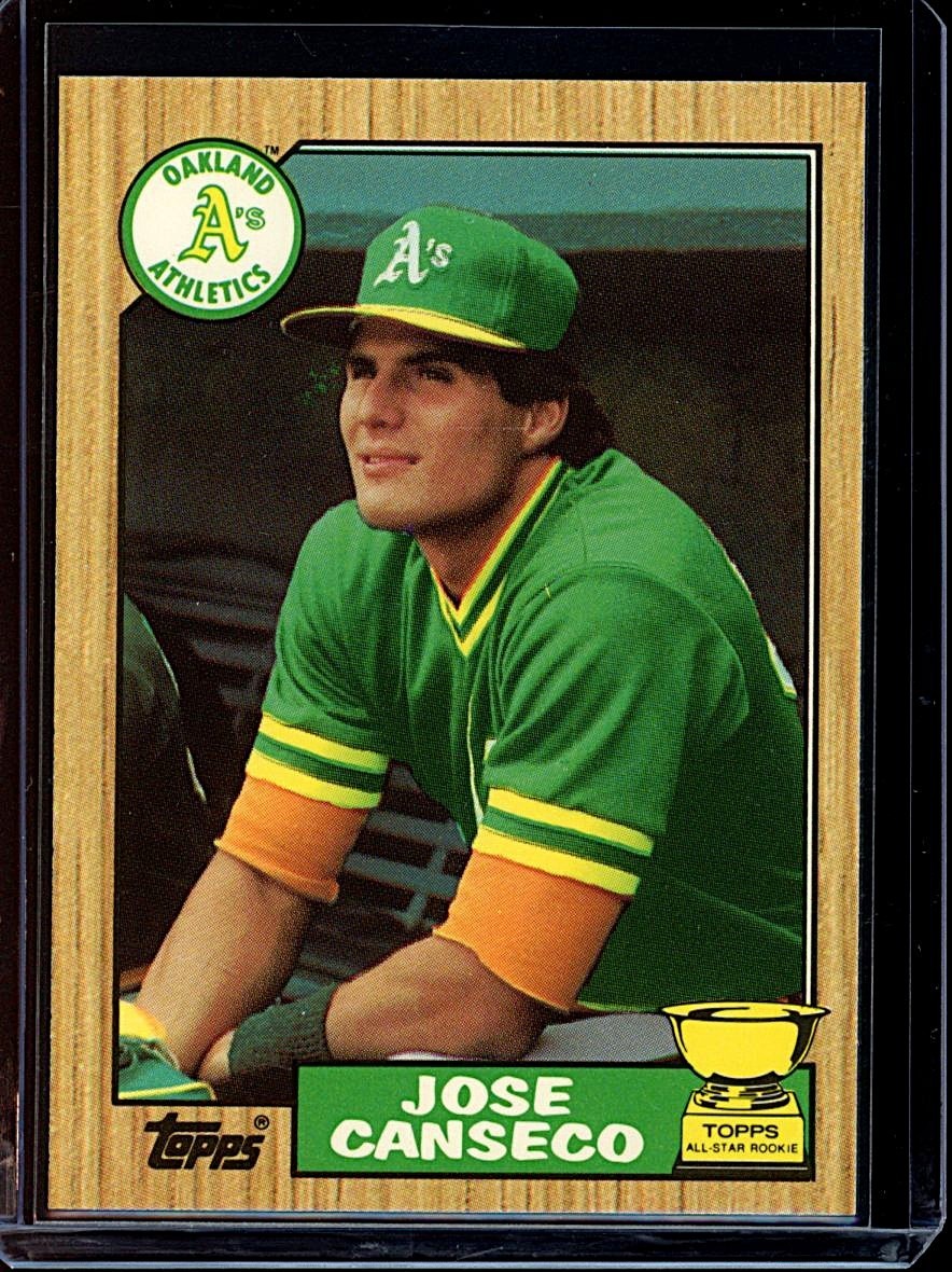 1987 Topps Tiffany #620 Jose Canseco Rookie - Near Mint+
