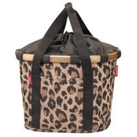 KLICKfix Reisenthel Bikebasket 15 - Lenkerkorb 35 Cm (Leo Macchiato)