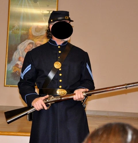 Civil War Uniform, Frock Coat, Great For Reenactor