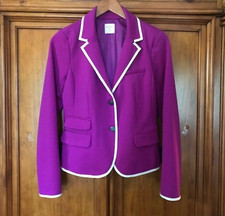 GAP Academy Knit Stretch Jacket/Blazer, Violet, Size 4