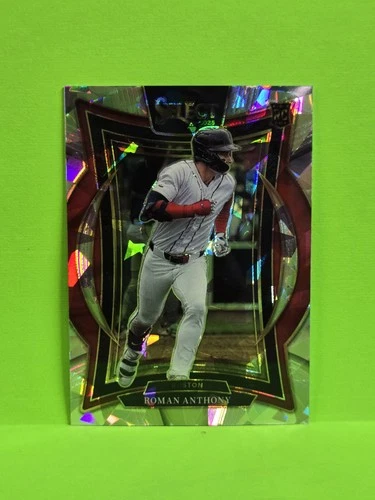 2025 Panini Select Concourse Roman Anthony RC #75 Ice Prizm