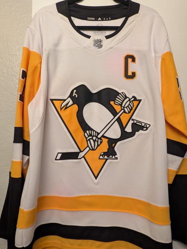 Adidas Primegreen Sidney Crosby Pittsburgh Penguins Jersey Sz 56 (2XL)