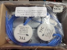 8pk- Electric Synchron Motor Synchronous Turntable Motor Cup AC110-120V, 50/60HZ