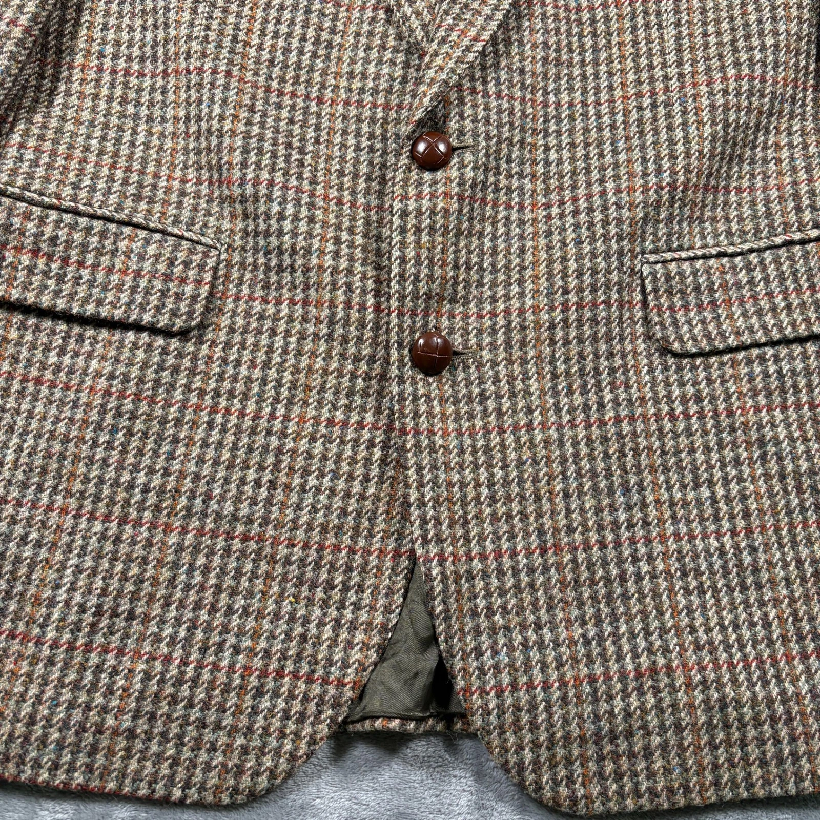 Brooks Brothers Blazer Sport Coat Mens 40 Multicolor Single Breasted Notch Lapel image 4