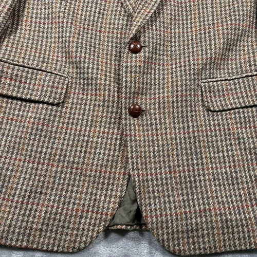 Brooks Brothers Blazer Sport Coat Mens 40 Multicolor Single Breasted Notch Lapel image 4
