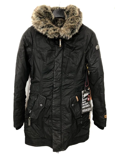 Cappotto invernale donna KHUJO modello: Celine nero S