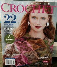Interweave Crochet  Winter 2014  FREE SHIPPING see pics for detail Tunisian