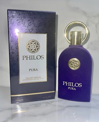 Maison Alhambra Philos Pura Eau de Parfum Unisex  3.4 oz / 100ml & Brand New