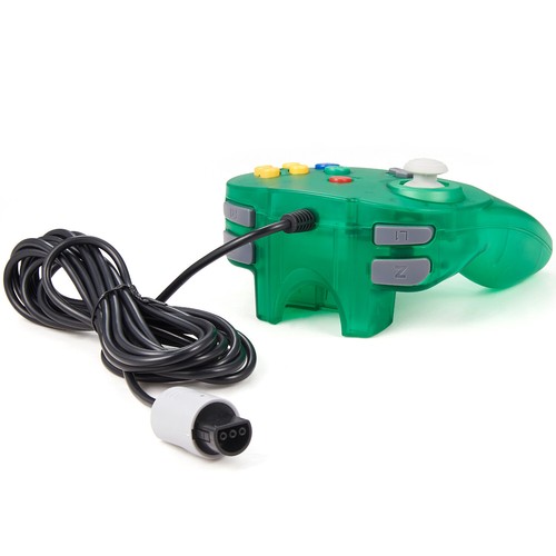 Retro N64 Controller Joystick Gamepad 6ft. Wired for 64 Home Video Game Console - Picture 45 of 67