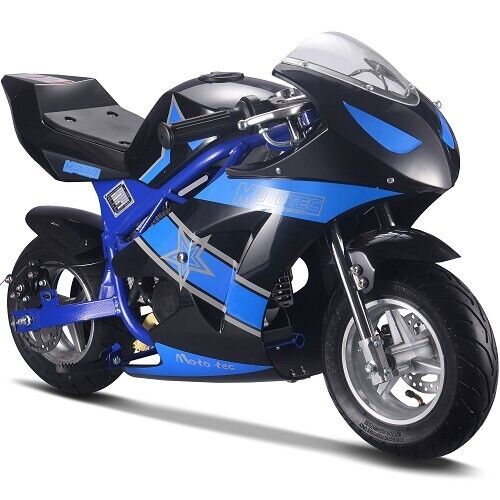 MotoTec Gas Pocket Bike GT 49cc 2-Stroke - Picture 7 of 22