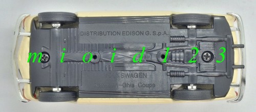 VOLKSWAGEN KARMANN GHIA COUPE [ Beige ] (1968) - 1/43 Die-cast EdisonGiocattoli - Photo 12/16