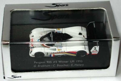 Spark 1/87 Peugeot 905 Le Mans Racing 1993 WINNER Brabham / Bouchut #3 Model Car | eBay Spark 1/87 Peugeot 905 Le Mans Racing 1993 WINNER Brabham / Bouchut #3 Model Car | eBay