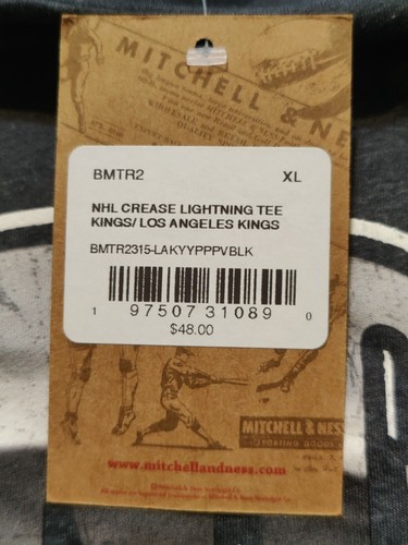 Los Angeles Kings Mitchell & Ness Hockey Graphic T-Shirt XL NWT MSRP $48 - Picture 5 of 6