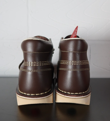 Nuevo en caja Botas al tobillo Kickers Kick Hi clásicas de cuero marrón para mujer - Reino Unido 7 - Imagen 7 de 10