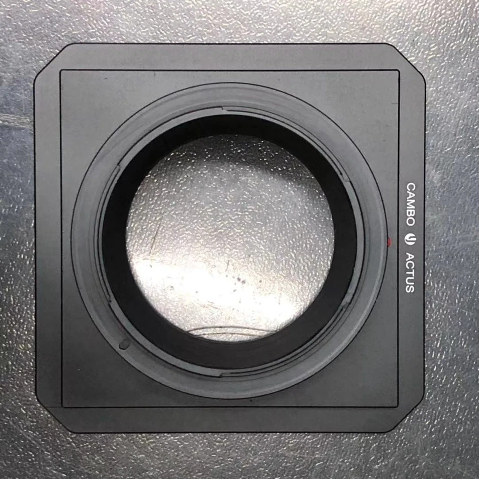 Placa de lente adaptadora trasera digital para cámara FUJI GFX a Cambo Ultima 23 nueva Foto 2 de 2