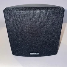 Rockville Cube 3.5" Black Home Theater Wall Speaker