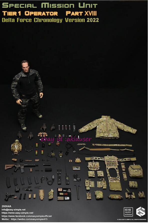 Easy&Simple 26064a Special Mission Unit Tier1 Operator Part Xviii