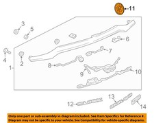 GM OEM 18-23 Enclave Lift Gate Exterior Trim-Emblem 84490395