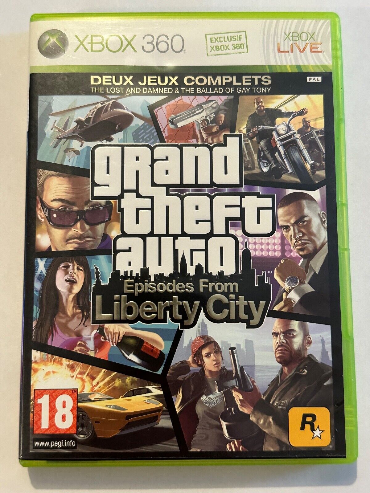 Jeu Xbox 360 - GTA / Grand theft Auto: Episodes From Liberty City - Français