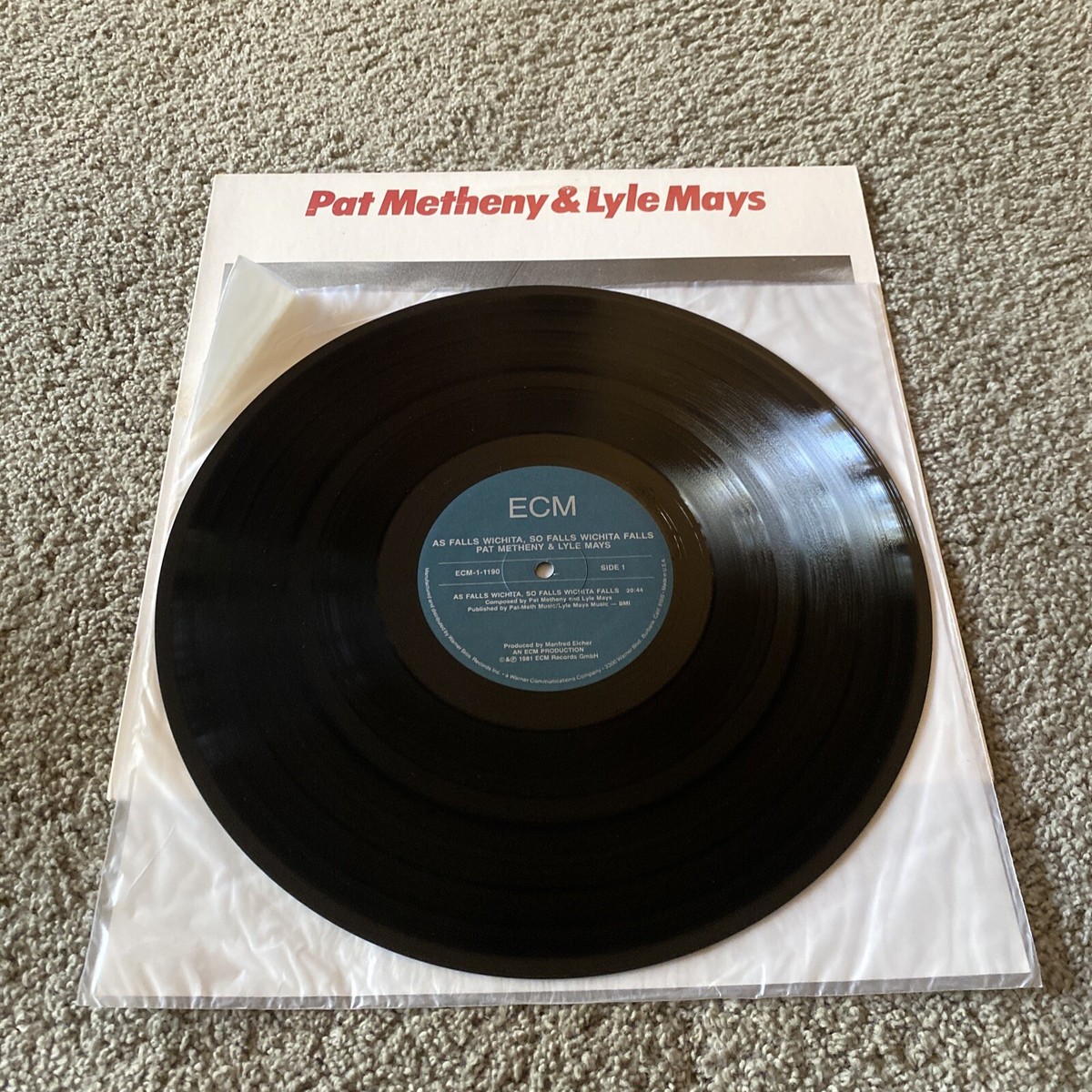 洋楽 Pat Metheny Wichita Falls LP Amazon.com: Pat Metheny & Lyle Mays - As Falls Wichita, So