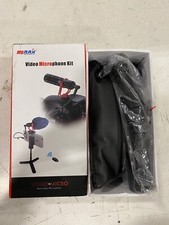 MyMAX Smartphone Video Microphone Kit w/LED Light, Tripod, and IPhone Holder