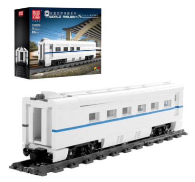 MOULD KING 12002CX CRH2 Train Expansion Compartment Passenger Carriage Toys MOC