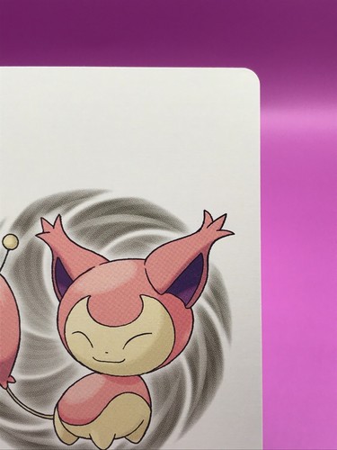 Skitty Pokemon Playing Card game White Japanese Nintendo 2012 Very Rare F/S H4 - Picture 6 of 12