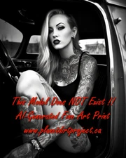 8x10 AI-Generated Fine Art Prints - Limited Edition with Signed Certificate -009