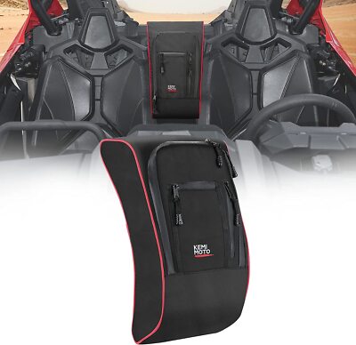 KEMIMOTO X3 Bag Upgraded X3 Storage Bags Center Shoulder Console Box Between Seat Storage Compatible With Can Am Maverick X3 MAX XRS XDS Turbo R RR 2017 2018 2019 2020 2021 2022 2023 - View #9