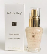 New In Box Mary Kay Timewise Night Solution ALL SKIN TYPES Full Size 1 fl oz