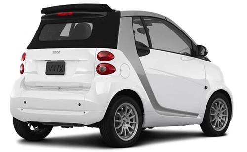 Genuine Front & Rear Splash Guards Mud Flaps For 2008-2015 Smart ForTwo W451 - Picture 10 of 10