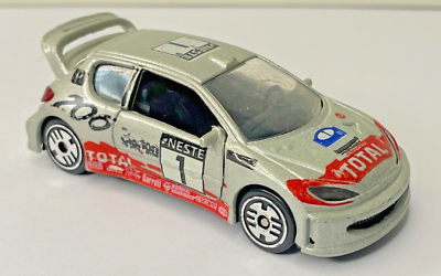 Guisval Peugeot 206 WRC Rally Car #1 Made in Spain Opening Doors