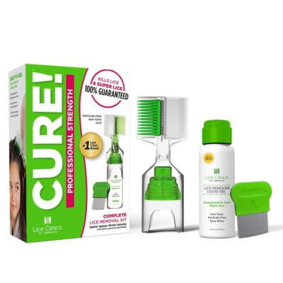 Lice Treatment Kit by Lice Clinics-Guaranteed Cure for Super Lice-Safe Non-To...