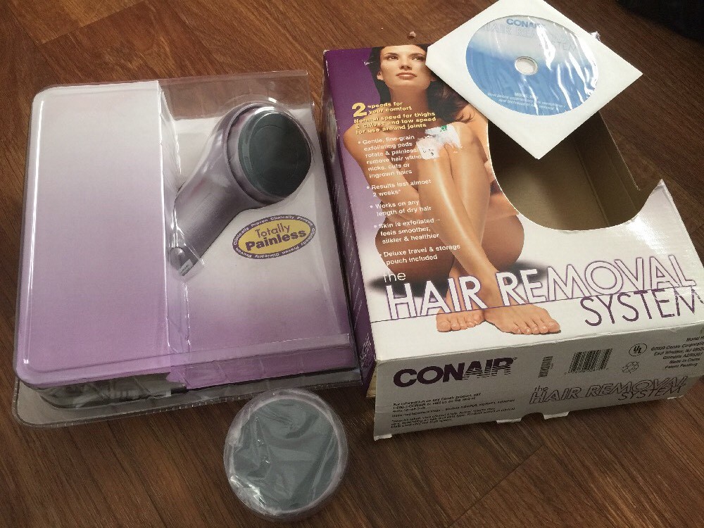 BRAND NEW Conair Hair Removal System LEGS AND arms HB5 eBay