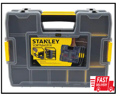 Stanley 14-compartment Portable Hardware Home Small Parts Organizer Tool Storage - 第 1/3 張圖片