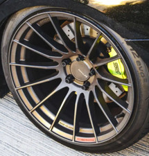 NEW Set with Tires Enkei  RS05-RR 18x9 25mm E...