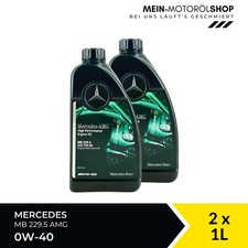 Mercedes Benz AMG Original Motor&ouml;l 0W-40 229.5 2x1 Liter = 2 Liter